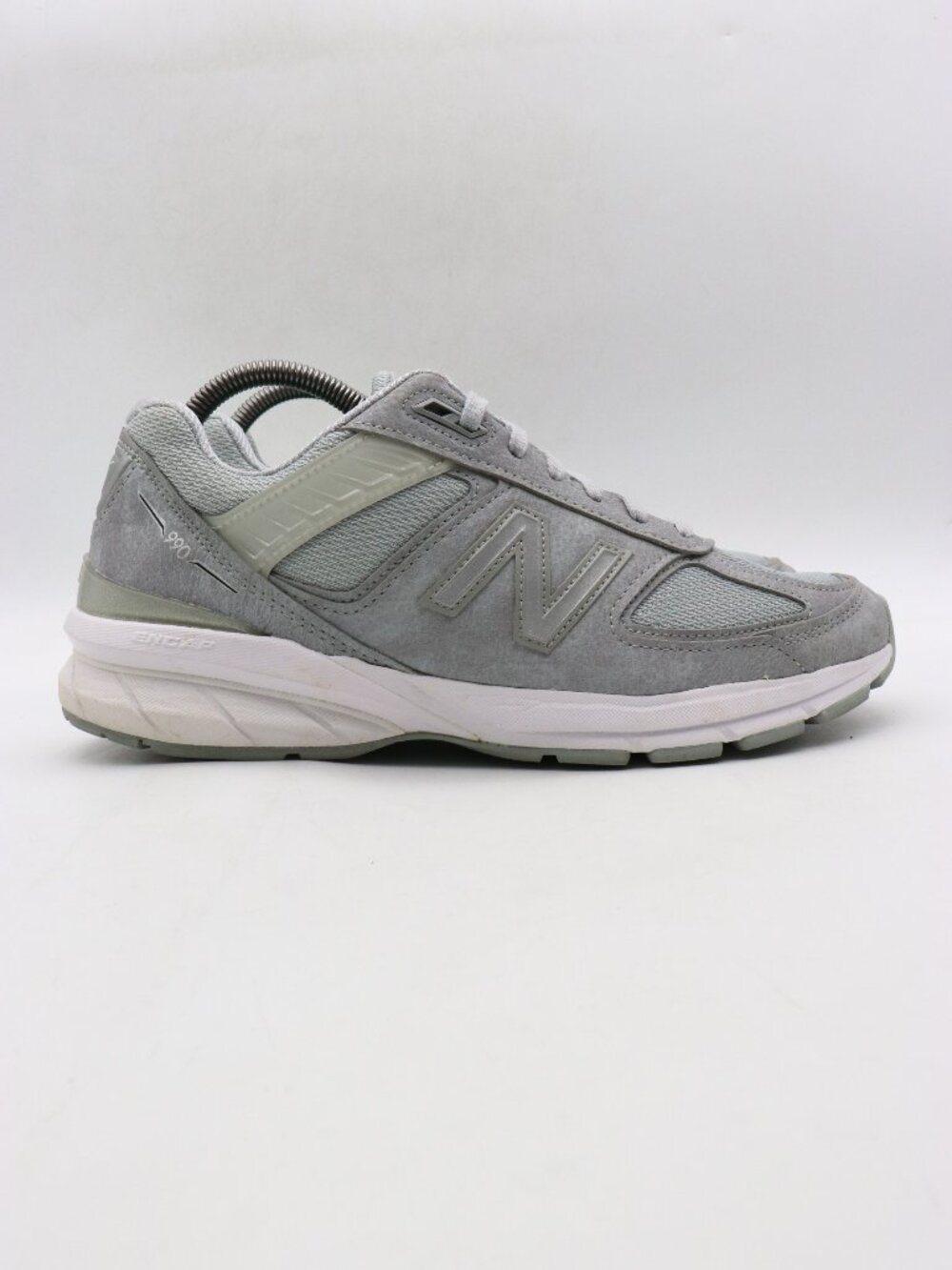 New Balance 990v5 Men's Size 9 D Vegan 'Grey' Sneakers Made In USA M990JS5
